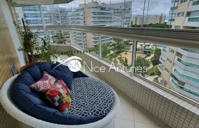 Apartamento espaçoso com 4 quartos, varanda gourmet e vista panorâmica incrível
