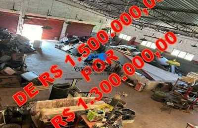 Excelente galpão comercial at 2910m2 ac 1.300,53m2 franco da rocha !