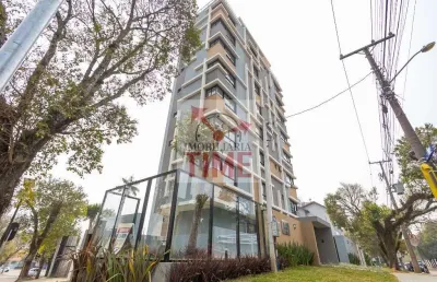 Apartamento com 1 dormitório para alugar, 18 m² por r$ 2.824,00/mês - água verde - curitiba/pr