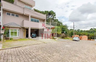 Sobrado com 3 dormitórios à venda, 250 m² por r$ 779.000,00 - santa cândida - curitiba/pr