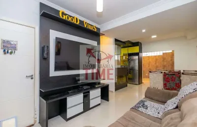 Sobrado com 3 dormitórios à venda, 98 m² por r$ 619.800,00 - santa cândida - curitiba/pr