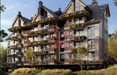 Cobertura duplex com 3 quartos (3 suítes) à venda no topo residencial em gramado