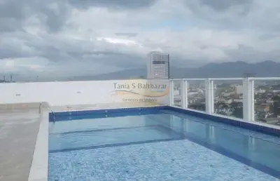 Apartamento de frente impecável - bairro vila valença - são vicente/sp.