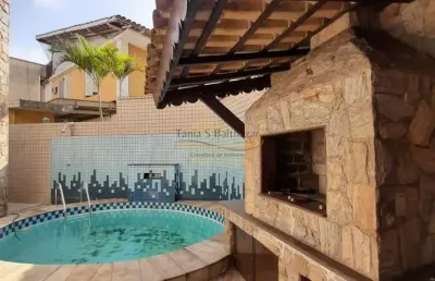 Casa com 4 quartos à venda no Ponta da Praia, Santos 