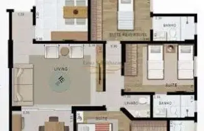 Apartamento com 2 dormitórios ambos com suíte  à venda - embaré - santos/sp