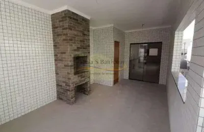 Casa sobreposta alta com 3 dormitórios sendo 3 suítes à venda - campo grande - santos/sp