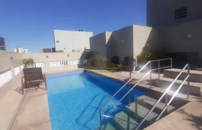 Apartamento de frente - prédio com lazer - bairro - vila mathias, em santos/sp
