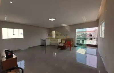 Casa sobreposta alta com 2 dormitórios, sendo 1 suíte, à venda - vila são jorge - santos/sp