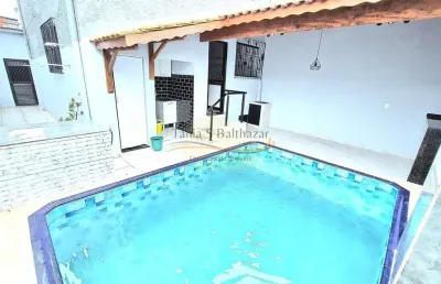 Sobrado reformado e modernizado com piscina  - centro - são vicente
