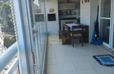 Apartamento alto padrão - bairro marapé - santos/sp.