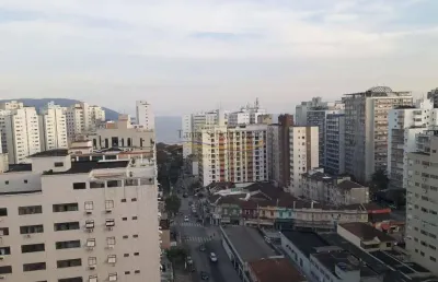 Apartamento cobertura duplex - bairro boqueirão, em santos/sp.