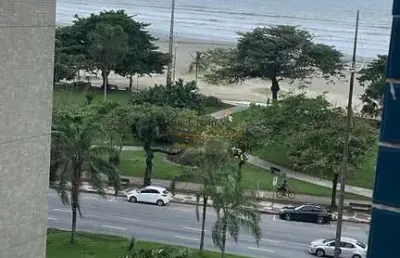 Apartamento vista praia mar - josé menino - santos/sp