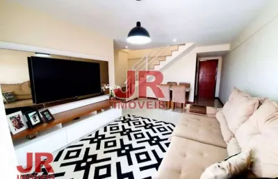 Cobertura com 3 dormitórios à venda, 210 m² por r$ 850.000,00 - braga - cabo frio/rj