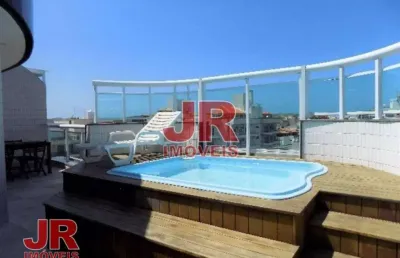 Cobertura duplex em fino acabamento - passagem - cabo frio - rj