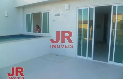 Cobertura com 4 dormitórios à venda, 262 m² por r$ 2.500.000,00 - praia do forte - cabo frio/rj