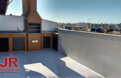 Cobertura com 3 dormitórios à venda, 120 m² por r$ 610.000,00 - parque riviera - cabo frio/rj