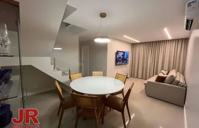 Cobertura com 3 dormitórios à venda, 186 m² por r$ 1.190.000 - braga - cabo frio/rj