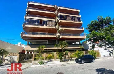 Cobertura com 4 dormitórios à venda, 210 m² por r$ 960.000 - braga - cabo frio/rj