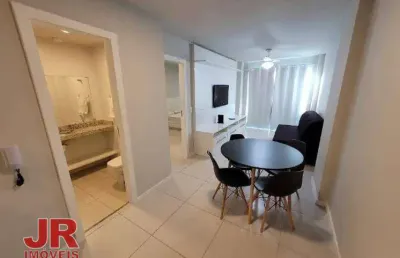 Apartamento com 1 dormitório à venda, 50 m² por r$ 570.000 - centro - cabo frio/rj