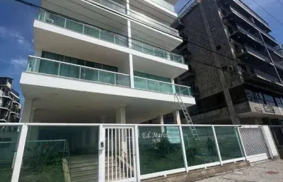 Apartamento com 3 dormitórios à venda, 130 m² por r$ 950.000 - praia do forte - cabo frio/rj