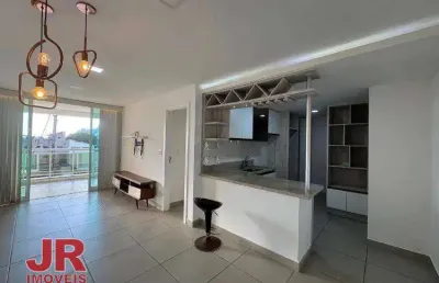 Apartamento com 1 dormitório à venda, 80 m² por r$ 430.000,00 - braga - cabo frio/rj