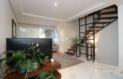 Casa em condomínio fechado com 2 quartos à venda na rua padre joão batista reus, 1718, camaquã, porto alegre, 148 m2 por r$ 655.000