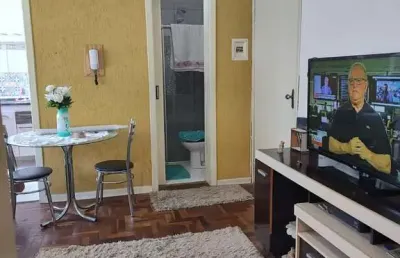 Apartamento com 1 quarto à venda na rua professor pontes de miranda, 65, jardim leopoldina, porto alegre, 34 m2 por r$ 112.000