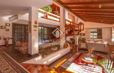 Casa com 4 quartos à venda na rua doutor barbosa gonçalves, 551, chácara das pedras, porto alegre, 407 m2 por r$ 2.950.000