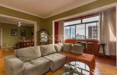 Apartamento com 3 quartos à venda na rua pinheiro machado, 282, independência, porto alegre, 183 m2 por r$ 750.000