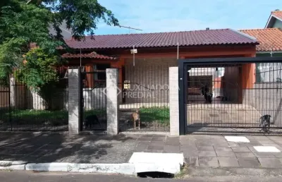 Casa em condomínio fechado com 3 quartos à venda na rua dinarte de albuquerque, 35, parque santa fé, porto alegre, 178 m2 por r$ 570.000