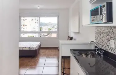 Apartamento com 1 quarto à venda na avenida dos cubanos, 114, partenon, porto alegre, 26 m2 por r$ 335.000