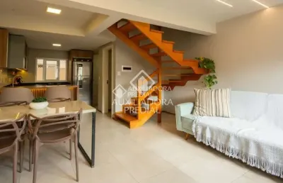 Casa em condomínio fechado com 2 quartos à venda na rua das espatódeas, 170, ponta grossa, porto alegre, 55 m2 por r$ 239.000