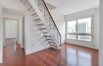 Cobertura com 3 quartos à venda na avenida joão pessoa, 721, centro histórico, porto alegre, 160 m2 por r$ 500.000