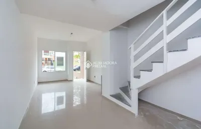 Casa em condomínio fechado com 2 quartos à venda na rua luzinete alves aragon, 201, hípica, porto alegre, 102 m2 por r$ 350.000