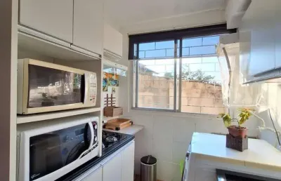 Apartamento com 1 quarto à venda na rua professor álvaro barcellos ferreira, 825, parque santa fé, porto alegre, 42 m2 por r$ 150.000