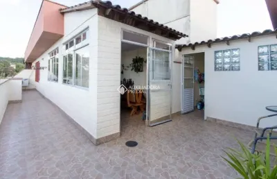 Cobertura com 3 quartos à venda na rua doutor mário totta, 1257, tristeza, porto alegre, 168 m2 por r$ 700.000