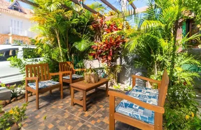 Casa em condomínio fechado com 3 quartos à venda na rua osório mendes ouriques, 332, guarujá, porto alegre, 186 m2 por r$ 500.000