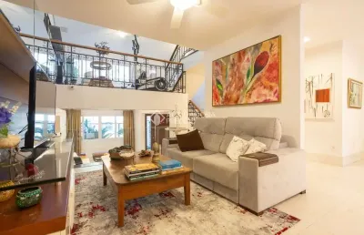 Casa em condomínio fechado com 3 quartos à venda na avenida josé gertum, 248, chácara das pedras, porto alegre, 189 m2 por r$ 1.690.000