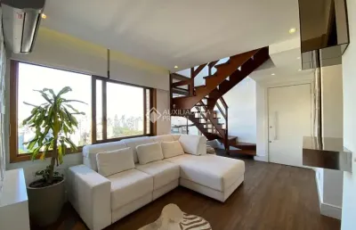 Cobertura com 1 quarto à venda na avenida coronel lucas de oliveira, 712, bela vista, porto alegre, 136 m2 por r$ 1.750.000