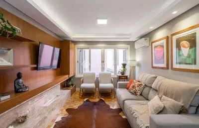 Apartamento com 3 quartos à venda na rua almirante gonçalves, 271, menino deus, porto alegre, 104 m2 por r$ 720.000