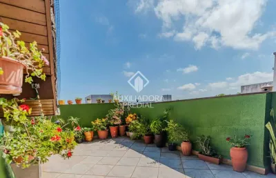 Cobertura com 3 quartos à venda na rua doutor barcelos, 974, tristeza, porto alegre, 138 m2 por r$ 635.000