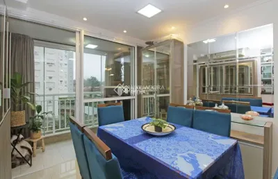 Apartamento com 3 quartos à venda na beco andaraí, 675, passo da areia, porto alegre, 84 m2 por r$ 670.000
