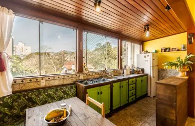 Cobertura com 3 quartos à venda na rua roque calage, 590, passo da areia, porto alegre, 137 m2 por r$ 480.000