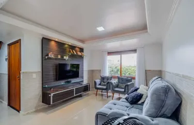 Casa em condomínio fechado com 3 quartos à venda na avenida da serraria, 2222, espírito santo, porto alegre, 110 m2 por r$ 600.000