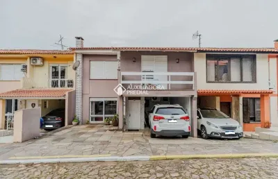 Casa em condomínio fechado com 4 quartos à venda na rua martim afonso, 115, santo antônio, porto alegre, 240 m2 por r$ 890.000