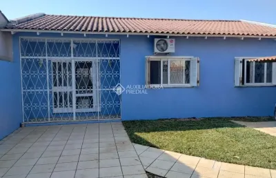 Casa em condomínio fechado com 3 quartos à venda na rua carlos gomes, 215, harmonia, canoas, 110 m2 por r$ 600.000