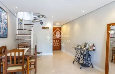 Cobertura com 3 quartos à venda na rua luiz cosme, 205, passo da areia, porto alegre, 167 m2 por r$ 890.000