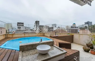 Cobertura com 4 quartos à venda na rua general neto, 234, floresta, porto alegre, 153 m2 por r$ 950.000