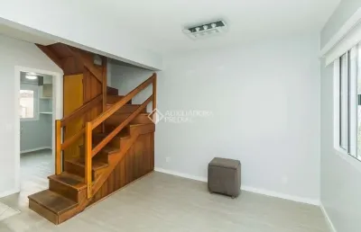 Casa em condomínio fechado com 3 quartos à venda na avenida josé aloísio filho, 889, humaitá, porto alegre, 83 m2 por r$ 434.000