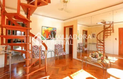 Cobertura com 3 quartos à venda na rua dário totta, 521, teresópolis, porto alegre, 142 m2 por r$ 370.000
